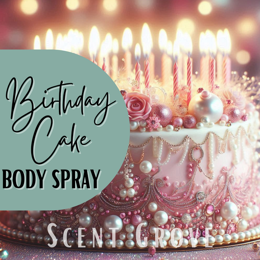 Birthday Cake scented body mist spray 100ml