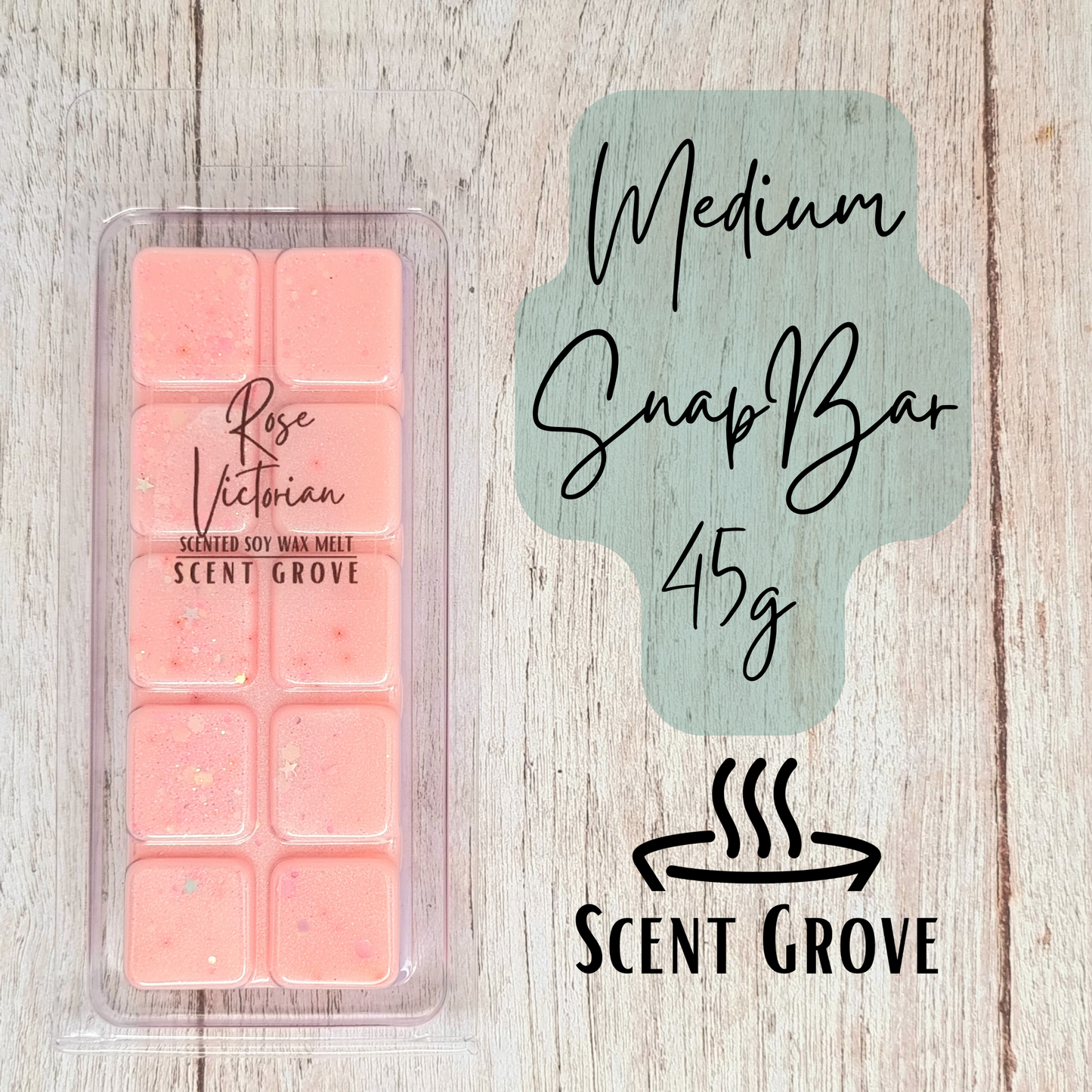 Rose Victorian scented soy wax melt