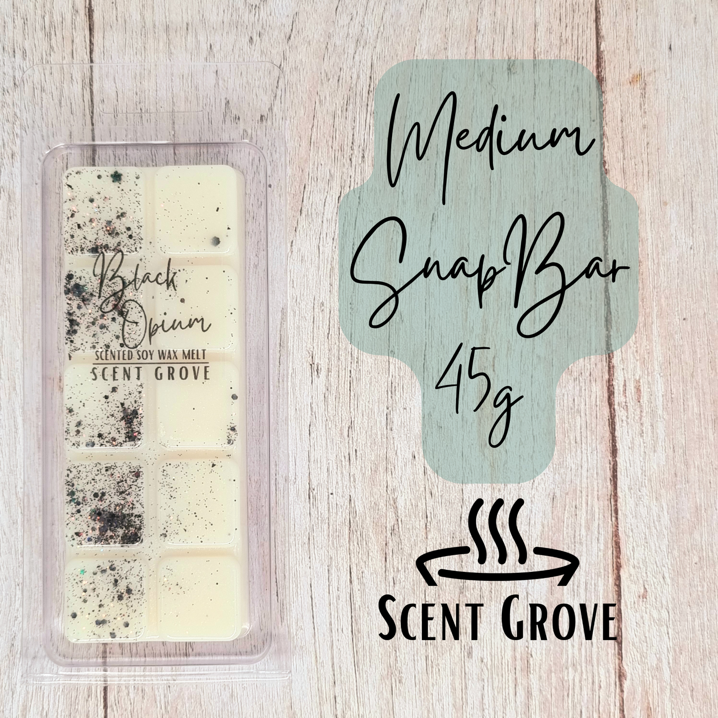 Black O pium type soy wax melt