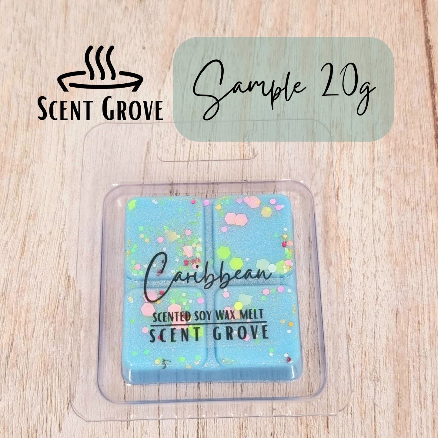 Caribbean inspired soy wax melt