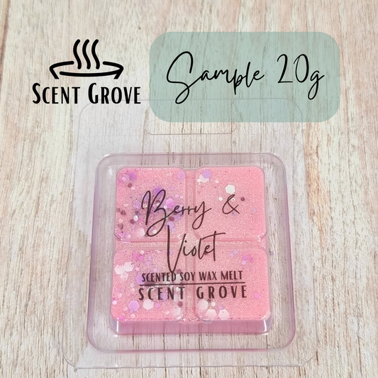 Berry & Violet soy wax melt