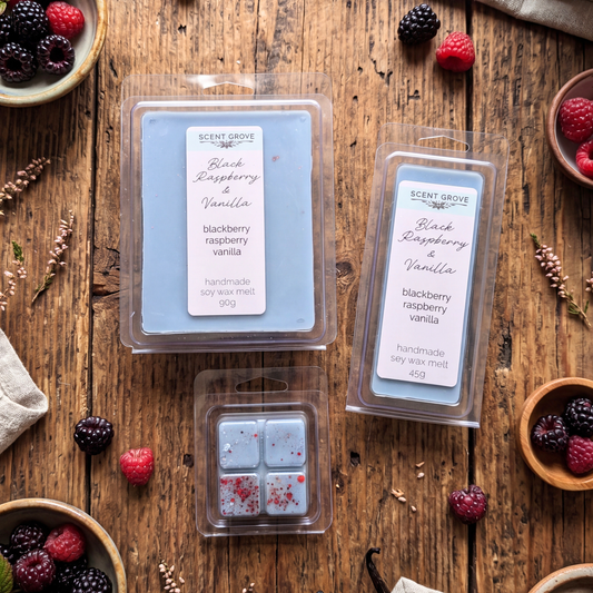 Black Raspberry & Vanilla soy wax melt