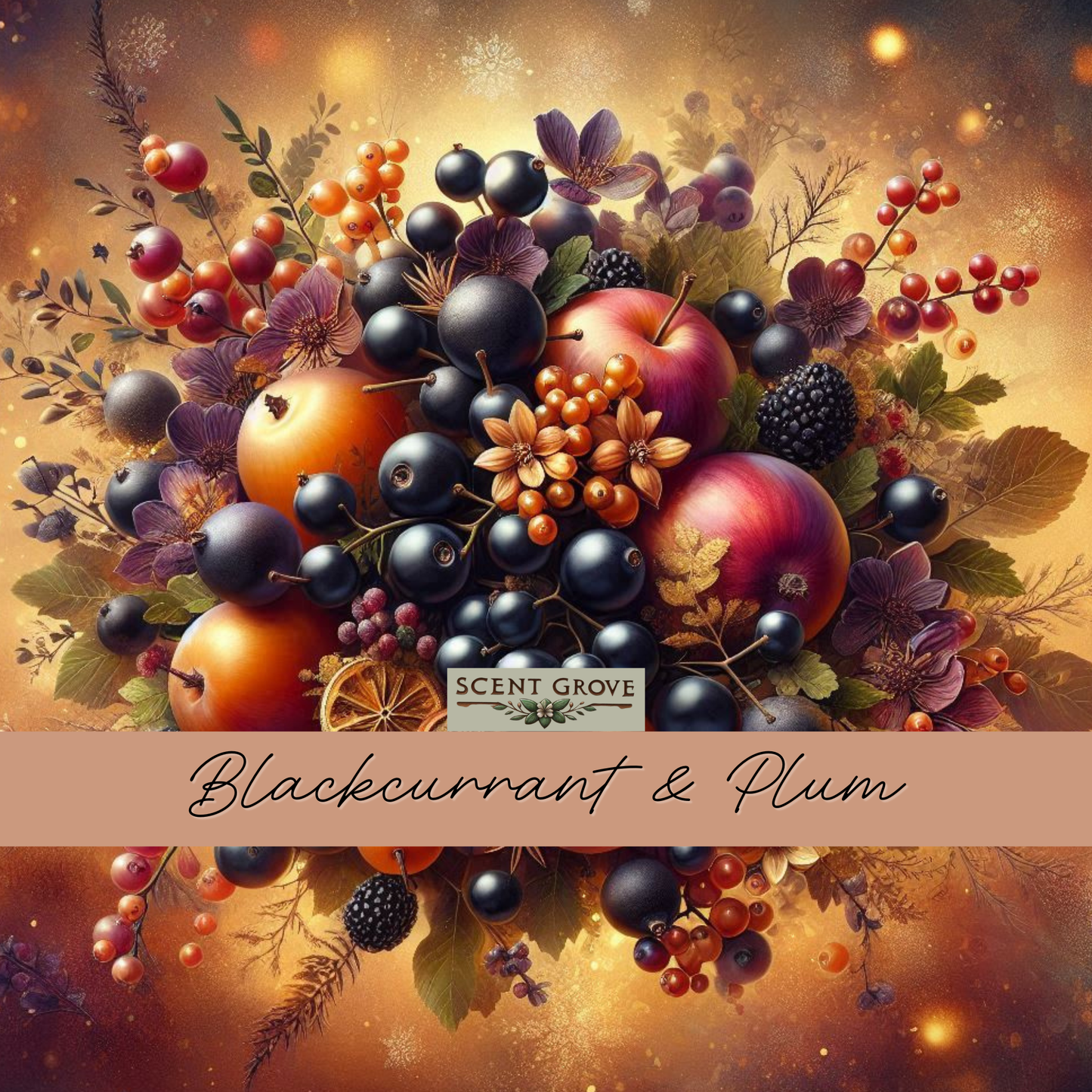 Blackcurrant & Plum Scented Reed Diffuser 200ml