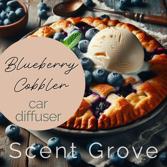 Blueberry Cobbler Scented Car Diffuser