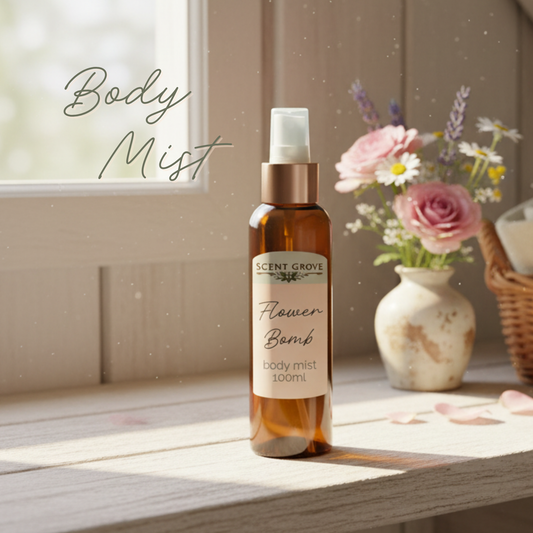 Clean Cotton scented body mist spray 100ml