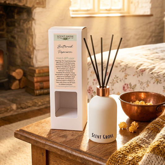 Buttered Popcorn Scented Reed Diffuser 200ml