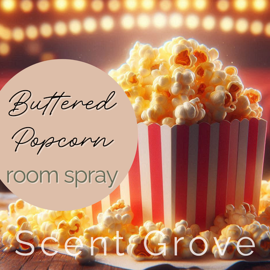 Buttered Popcorn Scented Room Spray Air Freshener multi purpose for car, home, room