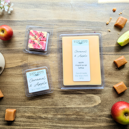 Caramel & Apple soy wax melt