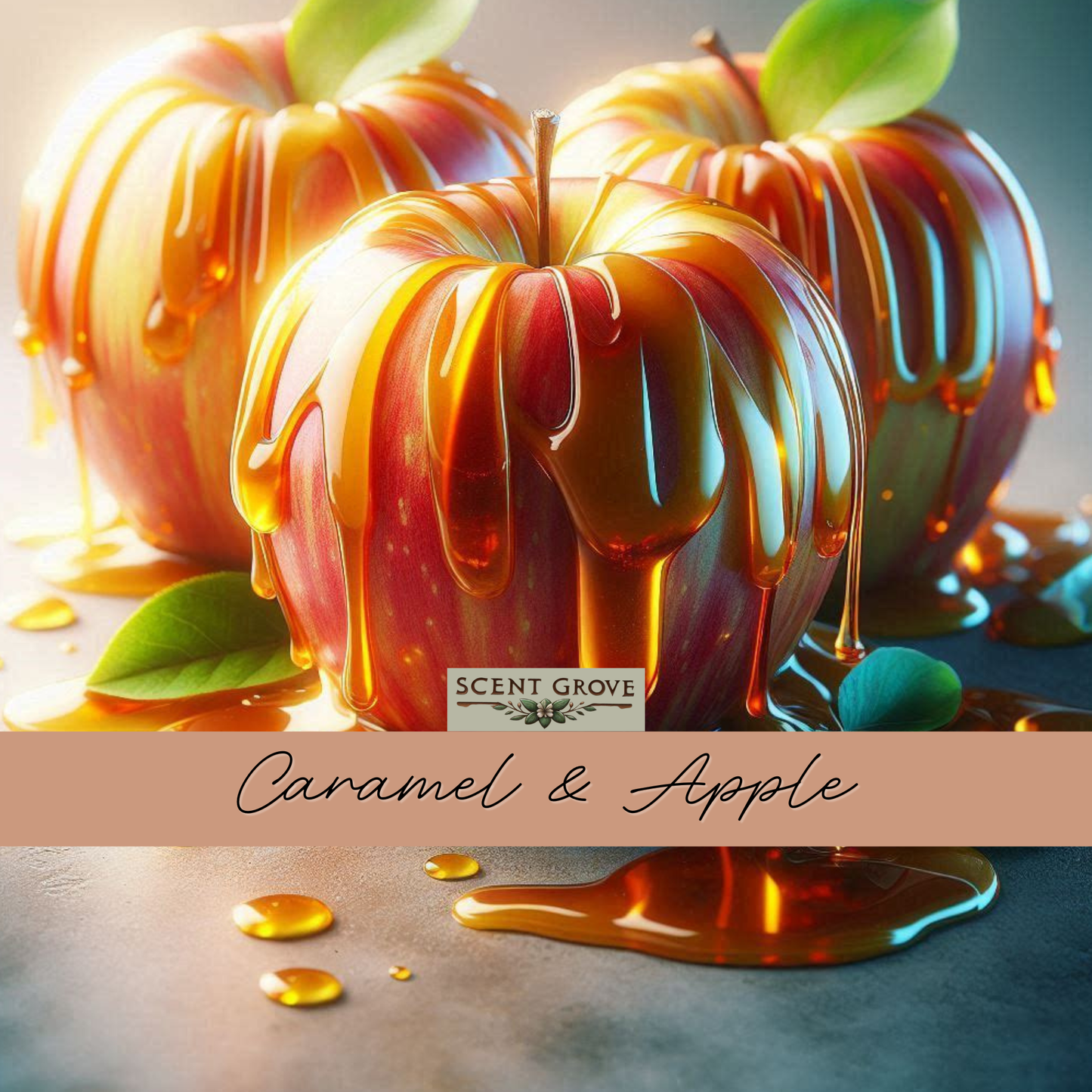 Caramel & Apple Scented Diffuser Refill Liquid