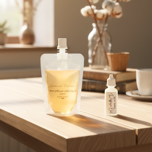 Caramel Popcorn Scented Diffuser Liquid Refill
