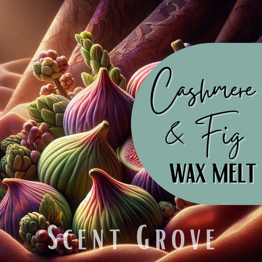Cashmere & Fig scented soy wax melt