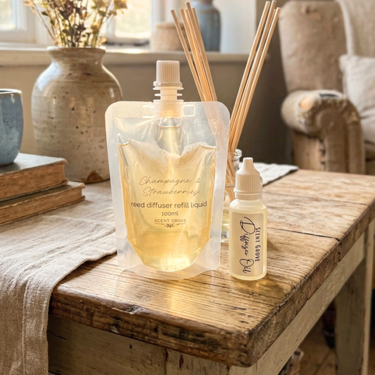 Champ*gne & Strawberries Scented Diffuser Refill Liquid