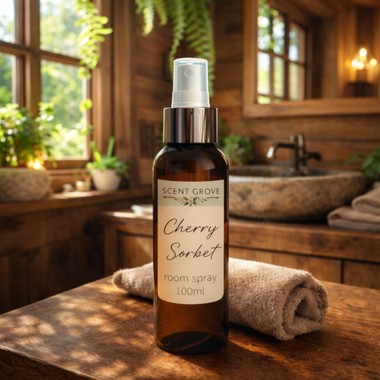 Cherry Sorbet Scented Air Freshener Spray multi purpose for car, home, room