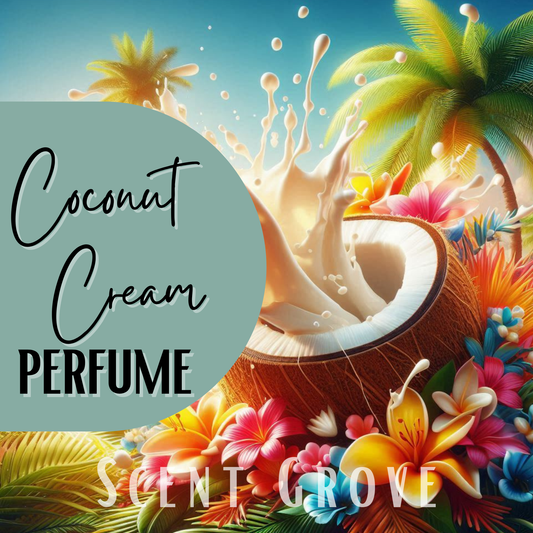 Coconut Cream scented fine perfume mist