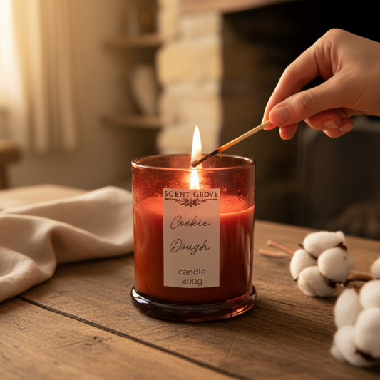 Cookie Dough scented Wood Wick Soy Candle