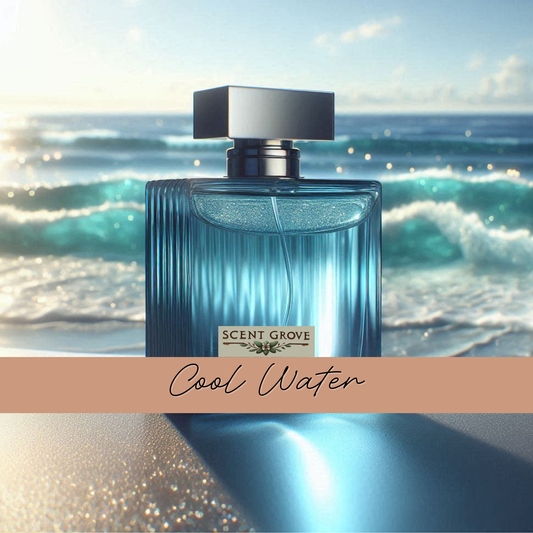 Cool Water inspired soy wax melt