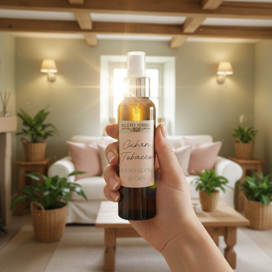 Cuban Tob*cco Scented Air Freshener Spray multi purpose for car, home, room