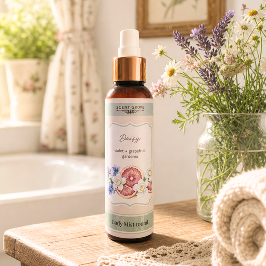 Daisy scented body mist spray 100ml