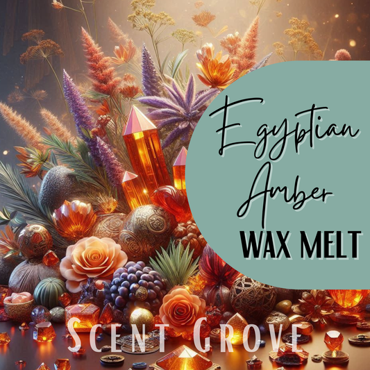 Egyptian Amber scented soy wax melt