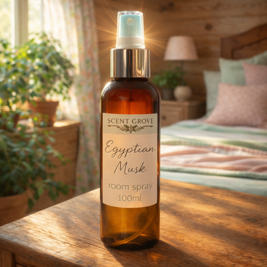Egyptian Musk Scented Air Freshener Spray multi purpose for car, home, room