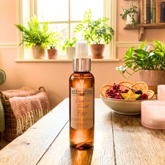 Exotic Fruit Fizz Scented Air Freshener Spray multi purpose for car, home, room
