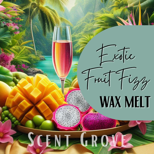 Exotic Fruit Fizz soy wax melt