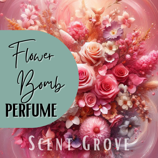 Flower Bomb scented fine perfume mist