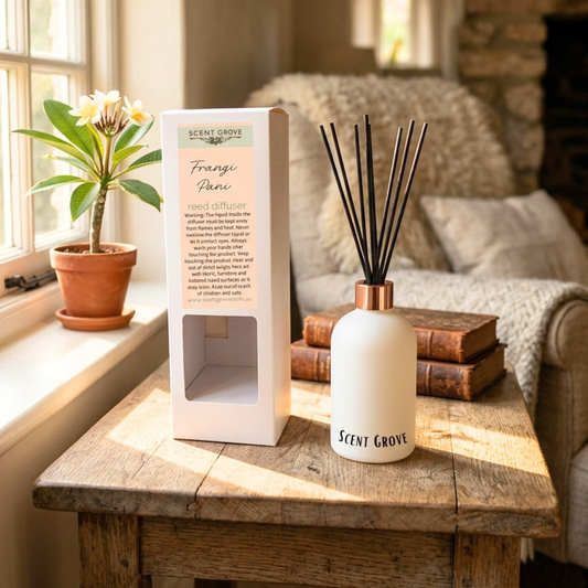 Frangipani Scented Reed Diffuser 200ml