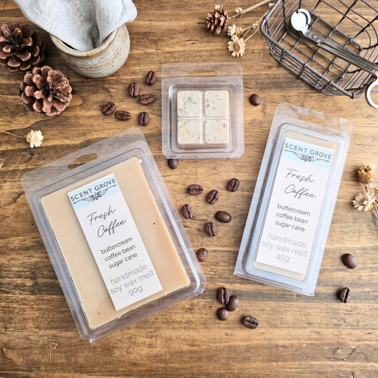 Fresh Coffee scented soy wax melt
