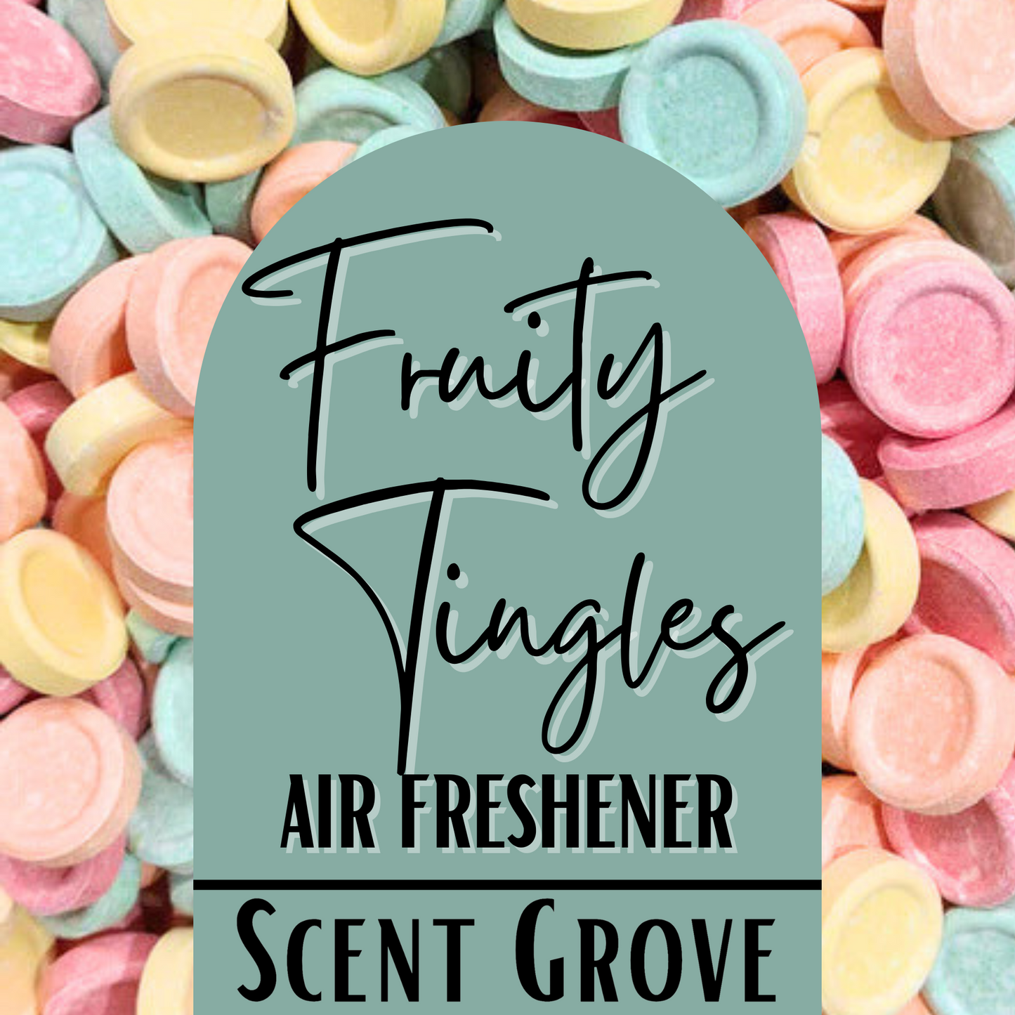 Fruity Tingles Scented Air Freshener Spray multi purpose for car, home, room