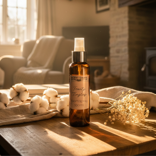 Fruity Tingles Scented Air Freshener Spray multi purpose for car, home, room