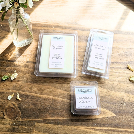 Gardenia Blossom scented soy wax melt