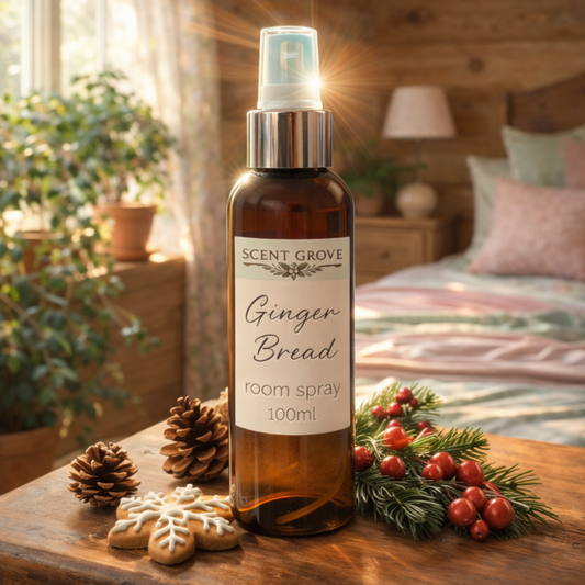 Gingerbread Scented Air Freshener Spray multi purpose for car, home, room