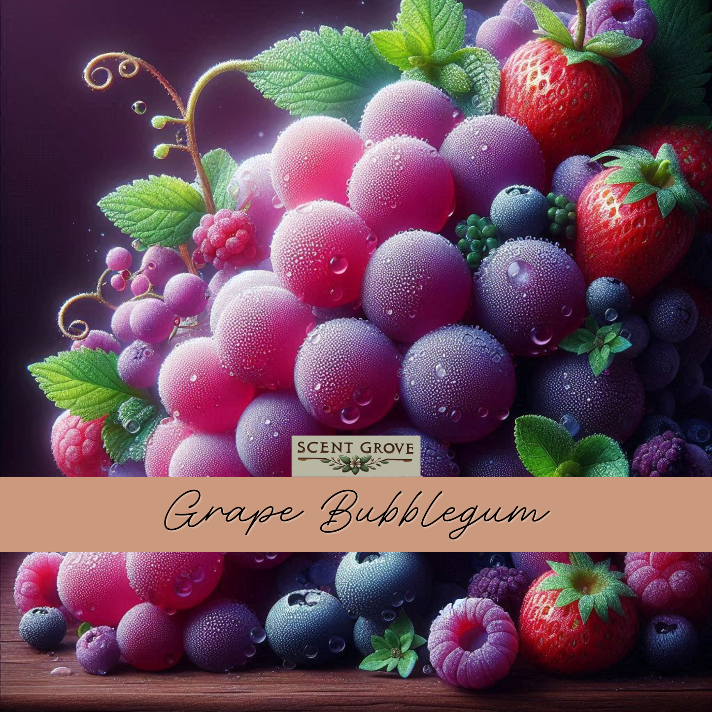 Grape Bubblegum Scented Diffuser Refill Liquid