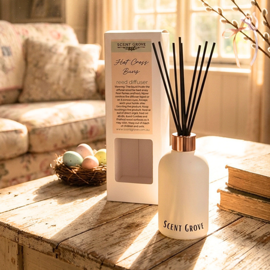 Hot Cross Buns Scented Reed Diffuser 200ml