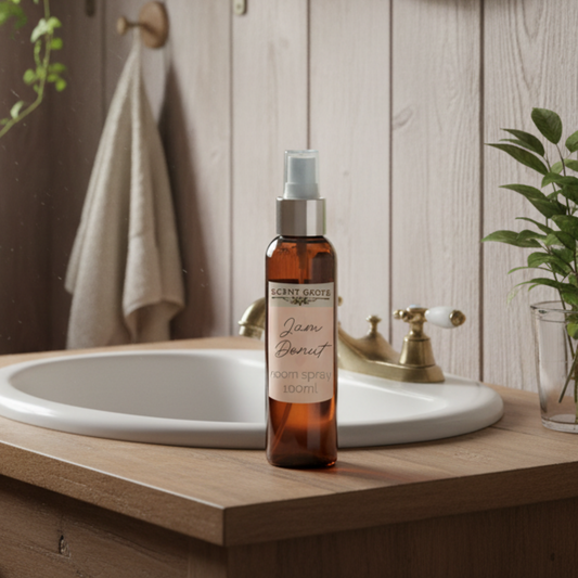 Jam Donut Scented Air Freshener Spray multi purpose for car, home, room