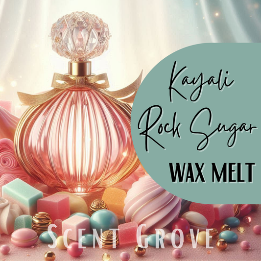 Kayali Rock Sugar scented soy wax melt