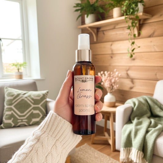 Lemongrass Scented Air Freshener Spray multi purpose for car, home, room