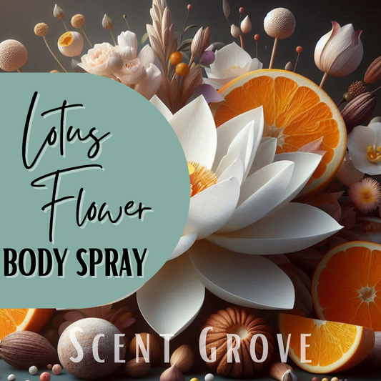 Lotus Flower scented body mist spray 100ml