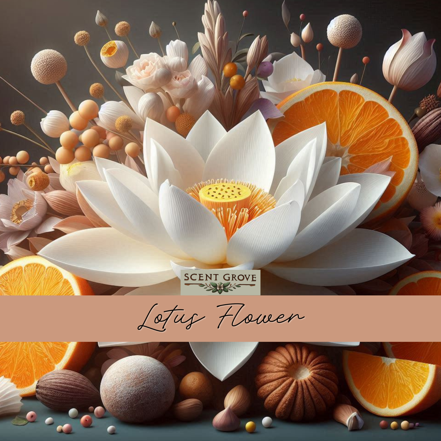 Lotus Flower Scented Diffuser Refill Liquid