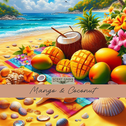 Mango & Coconut Scented Air Freshener Spray multi purpose for car, home, room