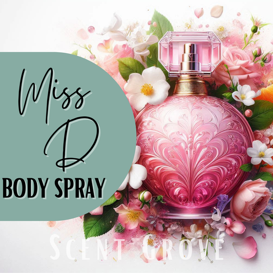 Miss scented body mist spray 100ml