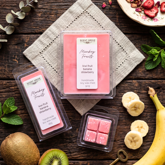 Monkey Fruits scented soy wax melt