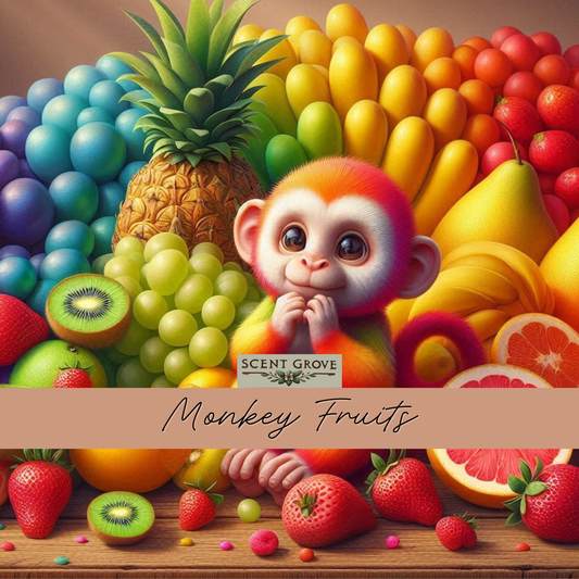 Monkey Fruits scented soy wax melt