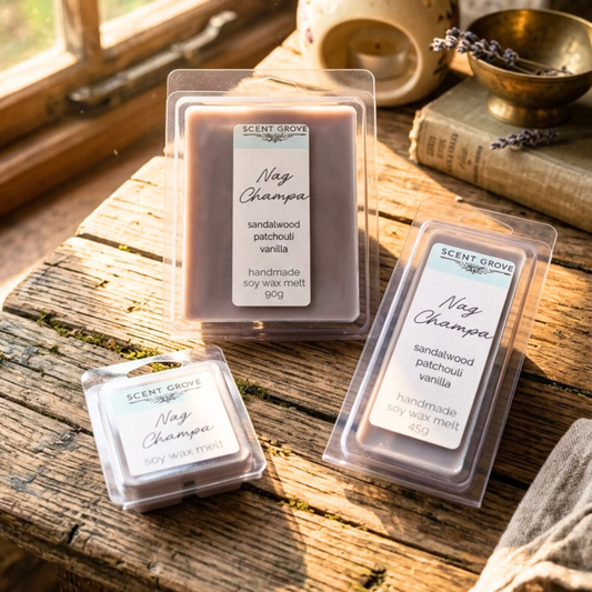 Nag Champa scented soy wax melt