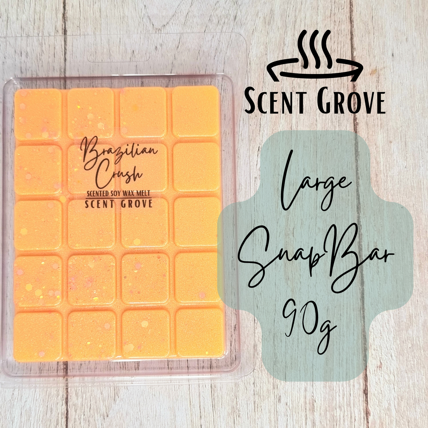 Brazilian Crush scented soy wax melt