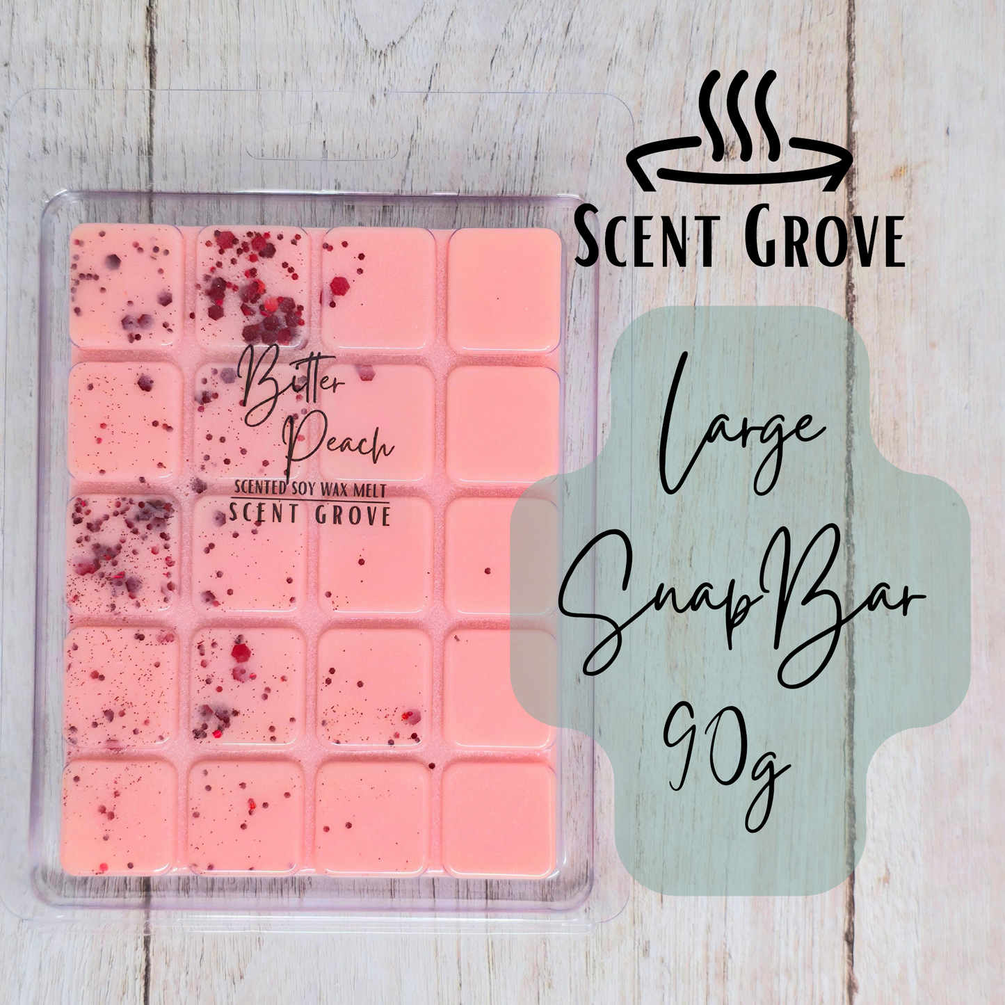 Bitter Peach Type soy wax melt