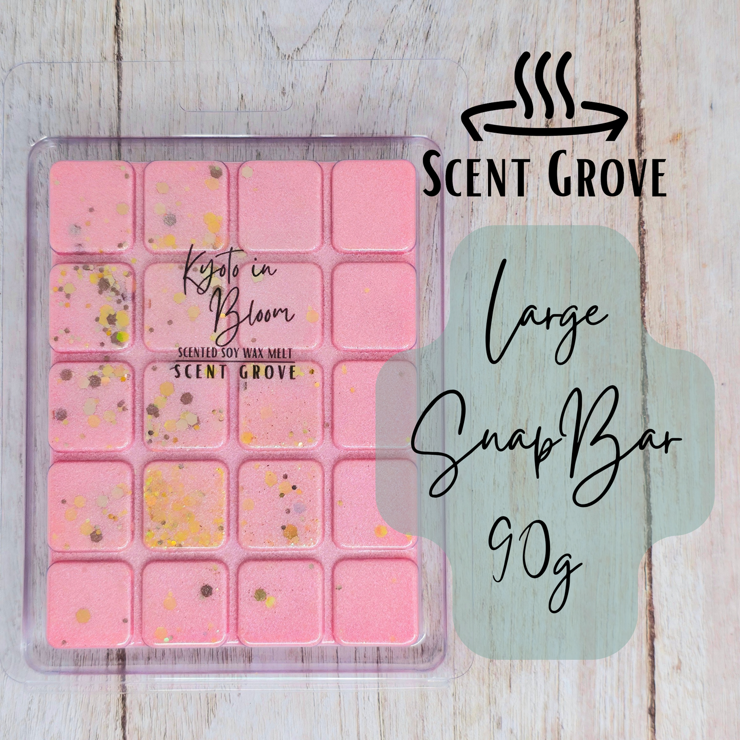 Kyoto in Bloom type scented soy wax melt