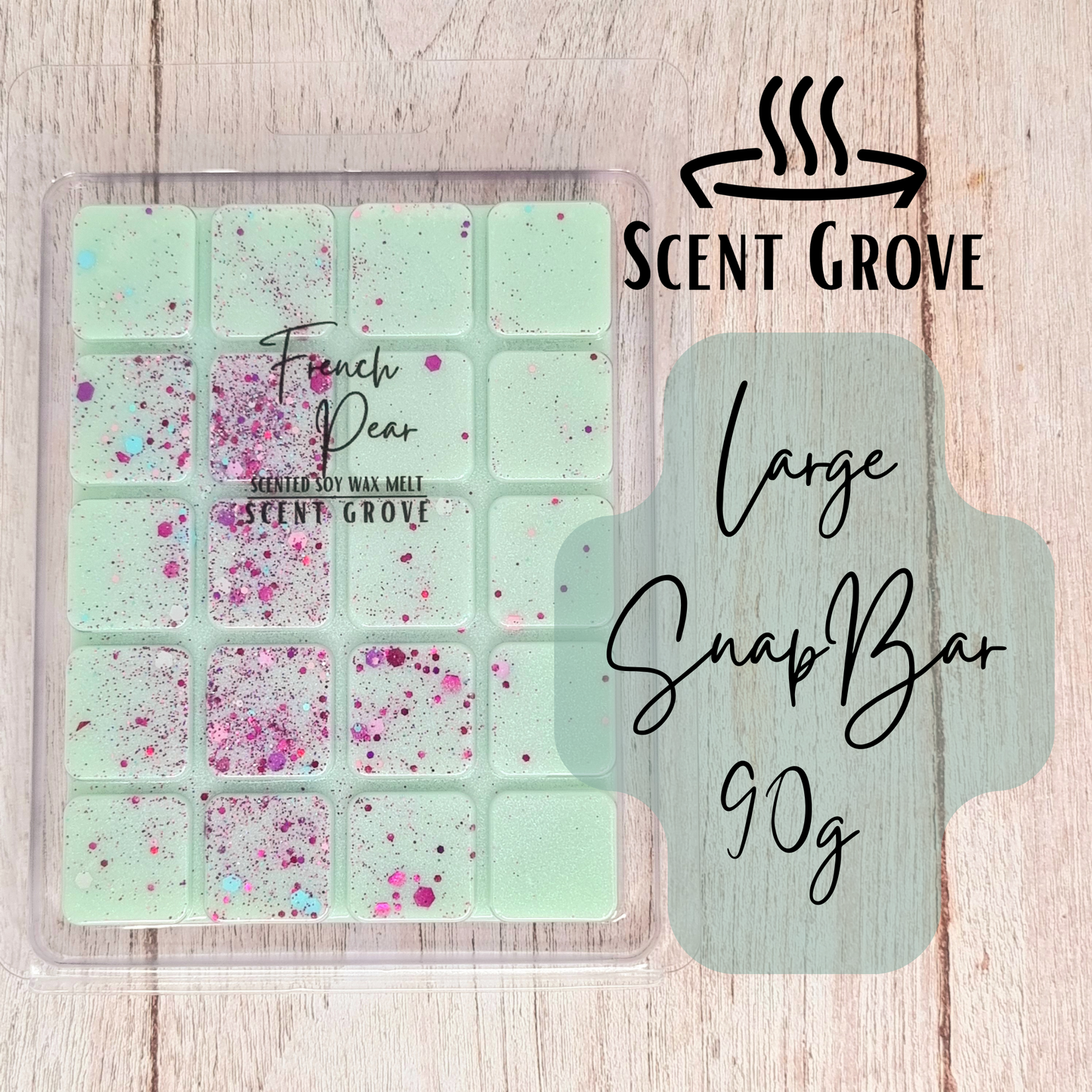 French Pear scented soy wax melt