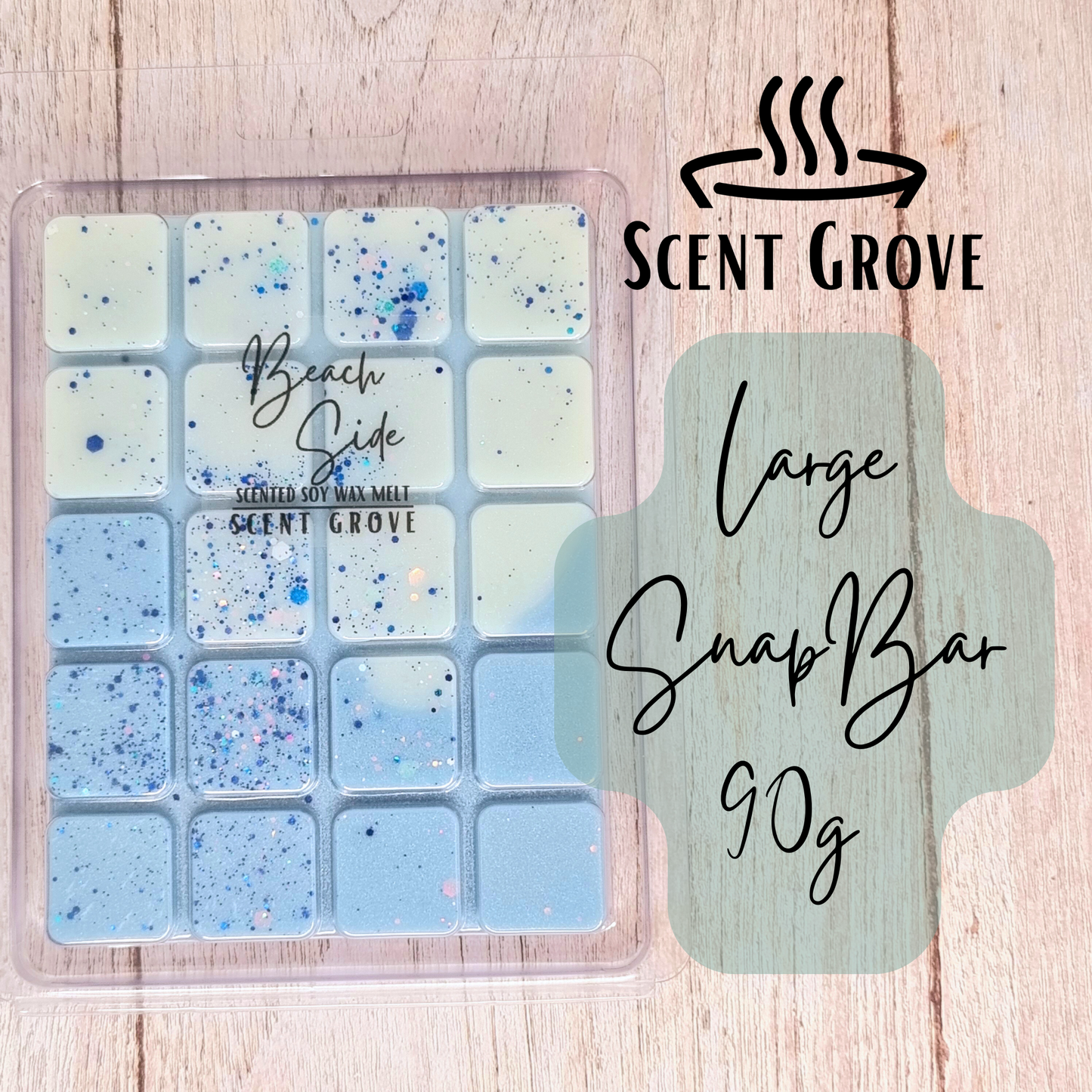Beach Side scented soy wax melt